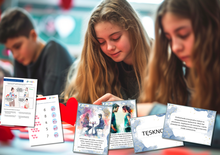 Walentynki – karty pracy i materiały edukacyjne dla dzieci i młodzieży