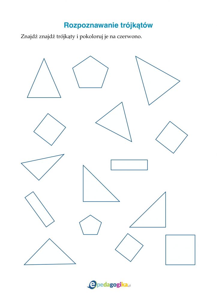 Rozpoznawanie trójkątów