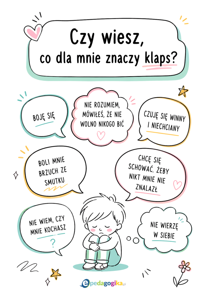 Plakaty: Przemoc wobec dzieci – materiały edukacyjne do szkoły i przedszkola