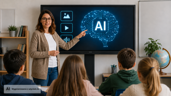 AI Act w szkole a deepfake – kiedy nauczyciel musi oznaczać materiały edukacyjne jako wygenerowane przez AI