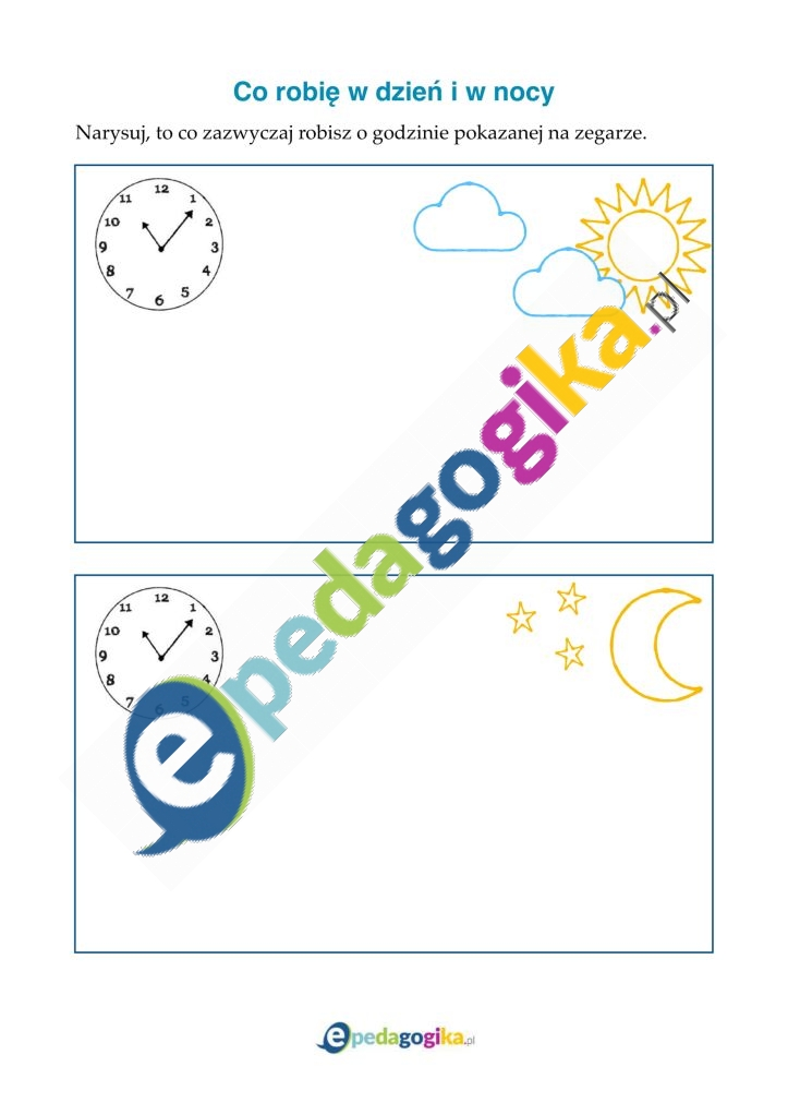 Co robię w dzień i w nocy