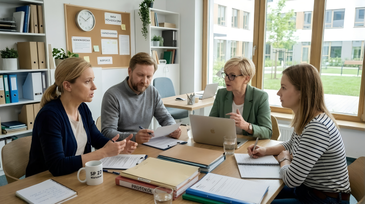 Zespół orzekający w poradni wskazuje potrzebę diagnozy, nie konkretną poradnię
