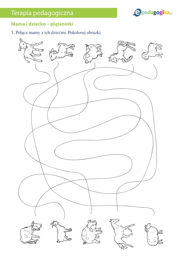 Mama i dziecko - plątaninki