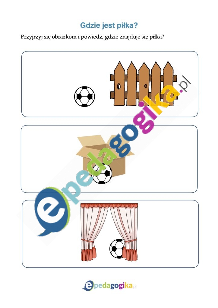 Gdzie jest piłka?