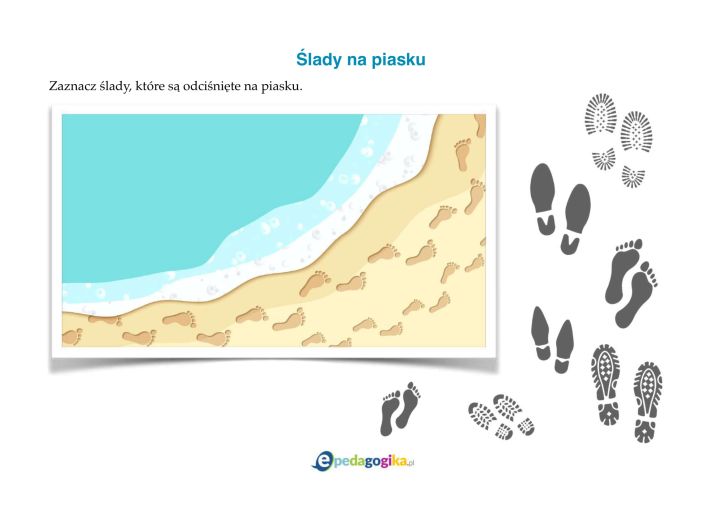 Ślady na piasku