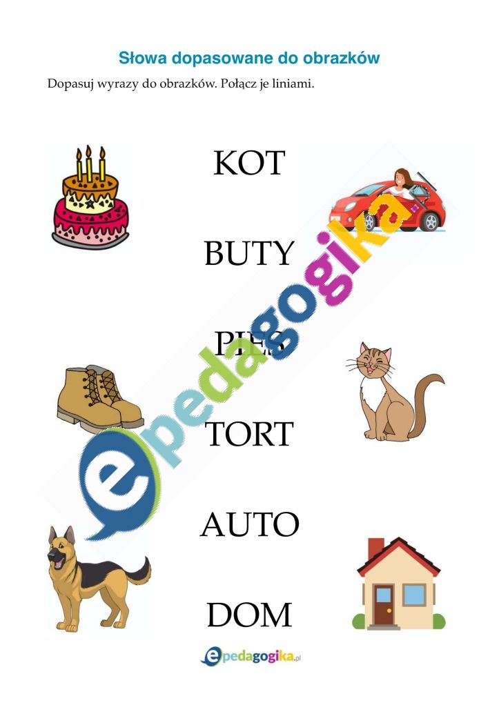 Słowa dopasowane do obrazków-1