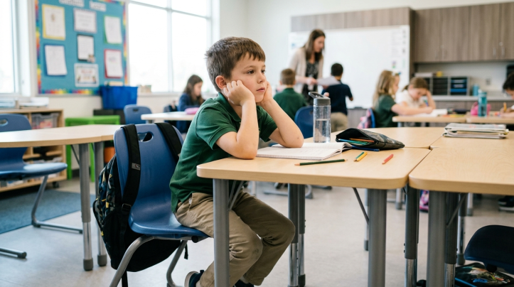 Dlaczego dziecko w klasie jest ciągle zmęczone?  Integracja sensoryczna a wysiłek szkolny
