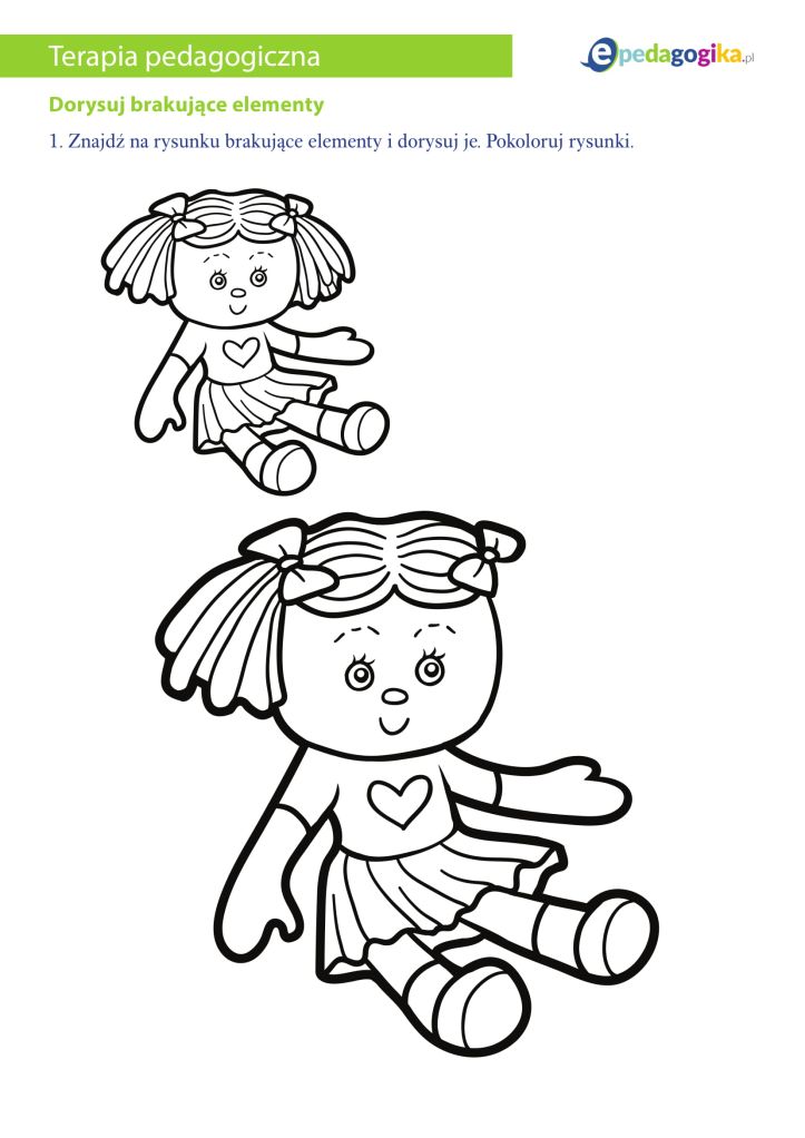 Dorysuj brakujące elementy