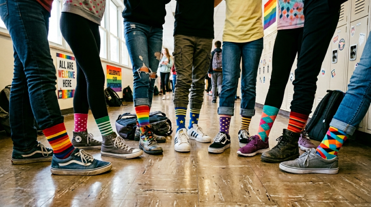 Nie tylko kolorowe skarpetki. Jak zorganizować w szkole Dzień Zespołu Downa, aby uczył empatii?