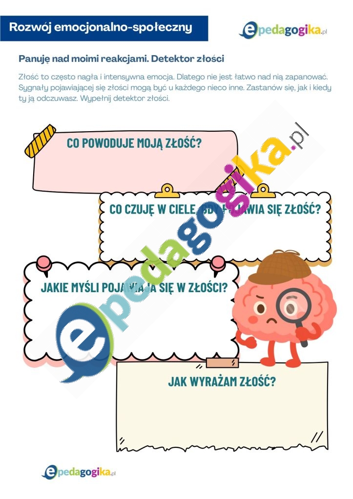 Panuję nad moimi reakcjami. Detektor złości