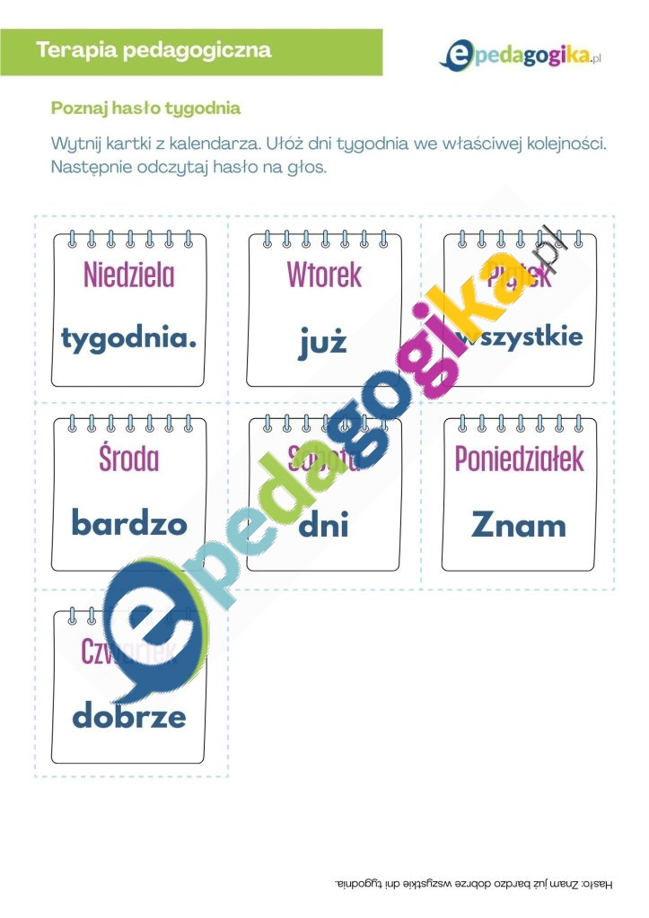 Poznaj hasło tygodnia