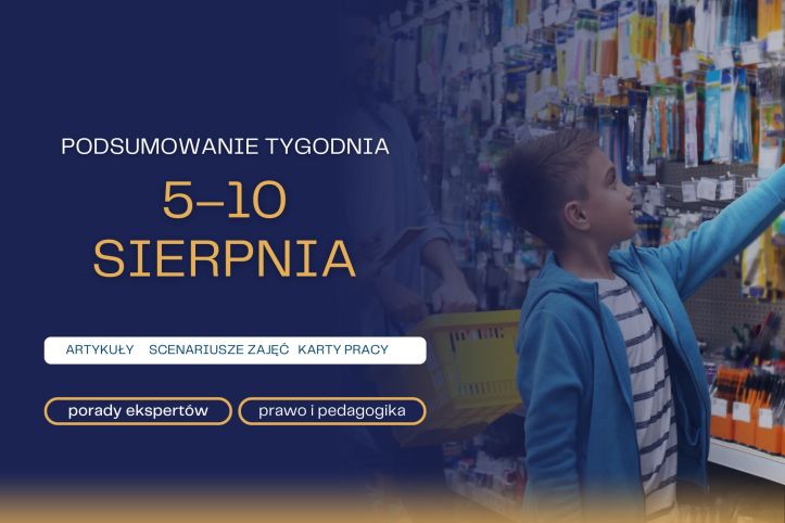 Podsumowanie tygodnia 5 – 10 sierpnia 2024 r.