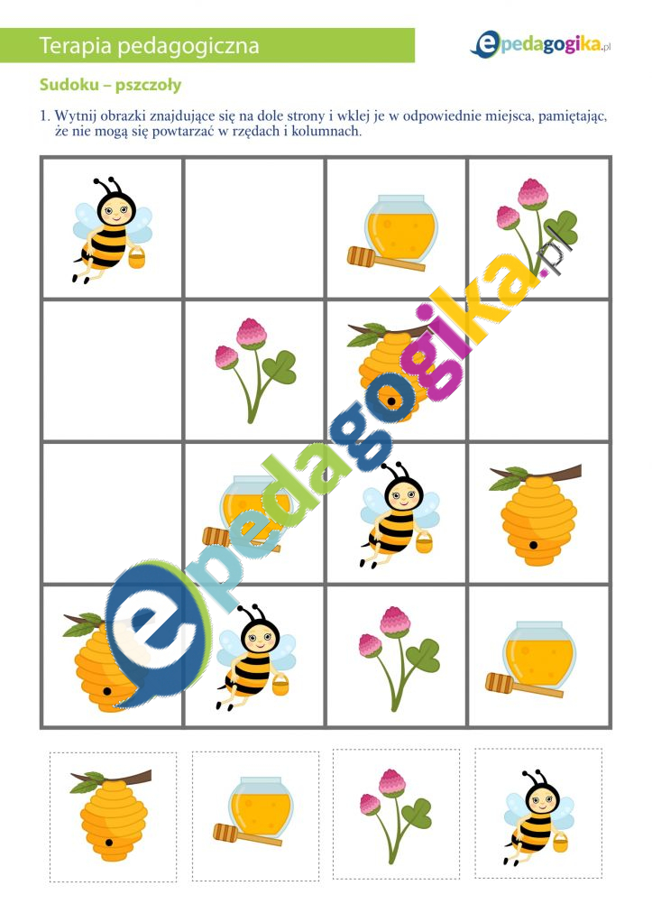 Sudoku – pszczoły-1