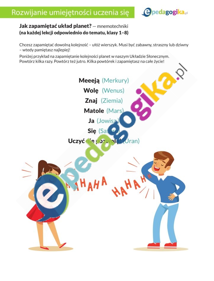 Jak zapamietac uklad planet-1