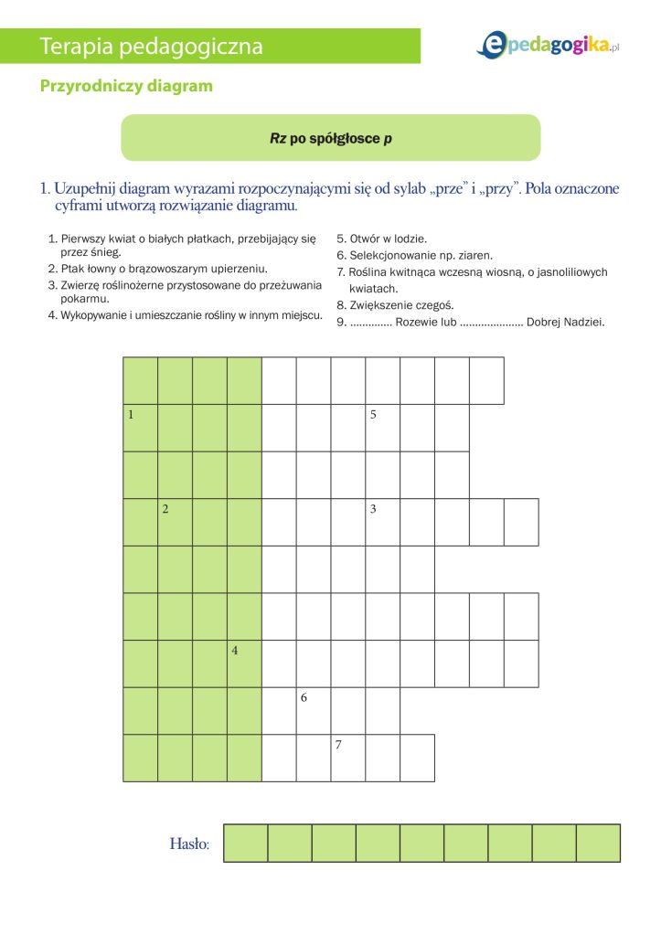 Przyrodniczy diagram