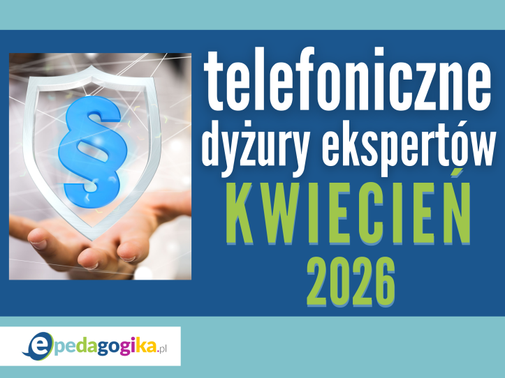 Telefoniczne dyżury ekspertów: KWIECIEŃ 2026