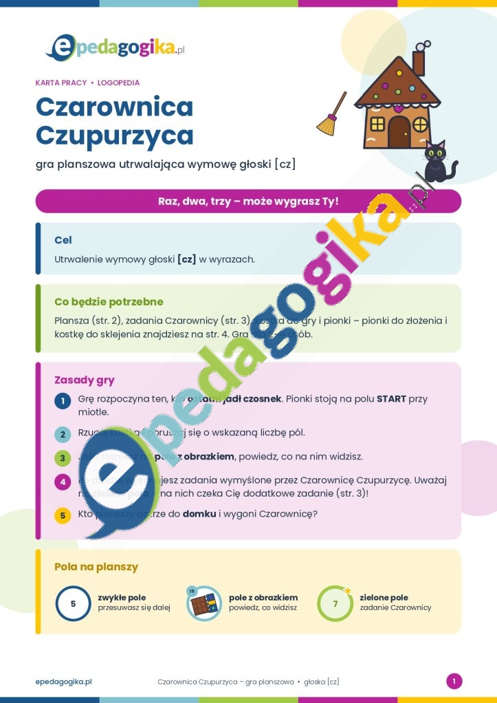 Czarownica Czupurzyca. Logopedyczna graplanszowa_page-0001