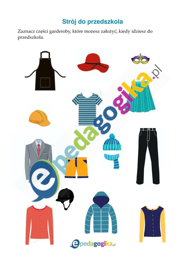 Strój do przedszkola