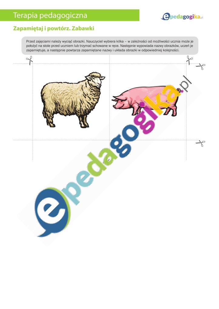 Zapamiętaj i powtórz. Zwierzęta-2