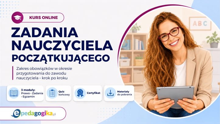 Zadania nauczyciela początkującego krok po kroku
