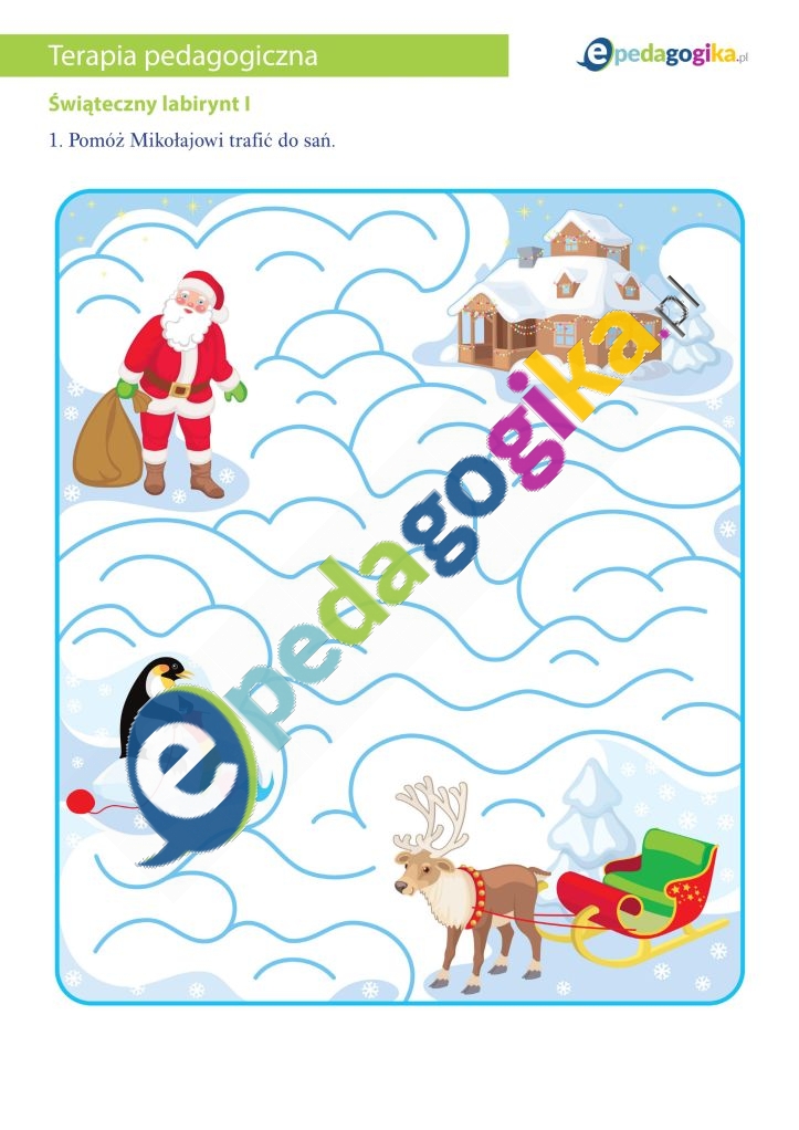 Świąteczny labirynt I