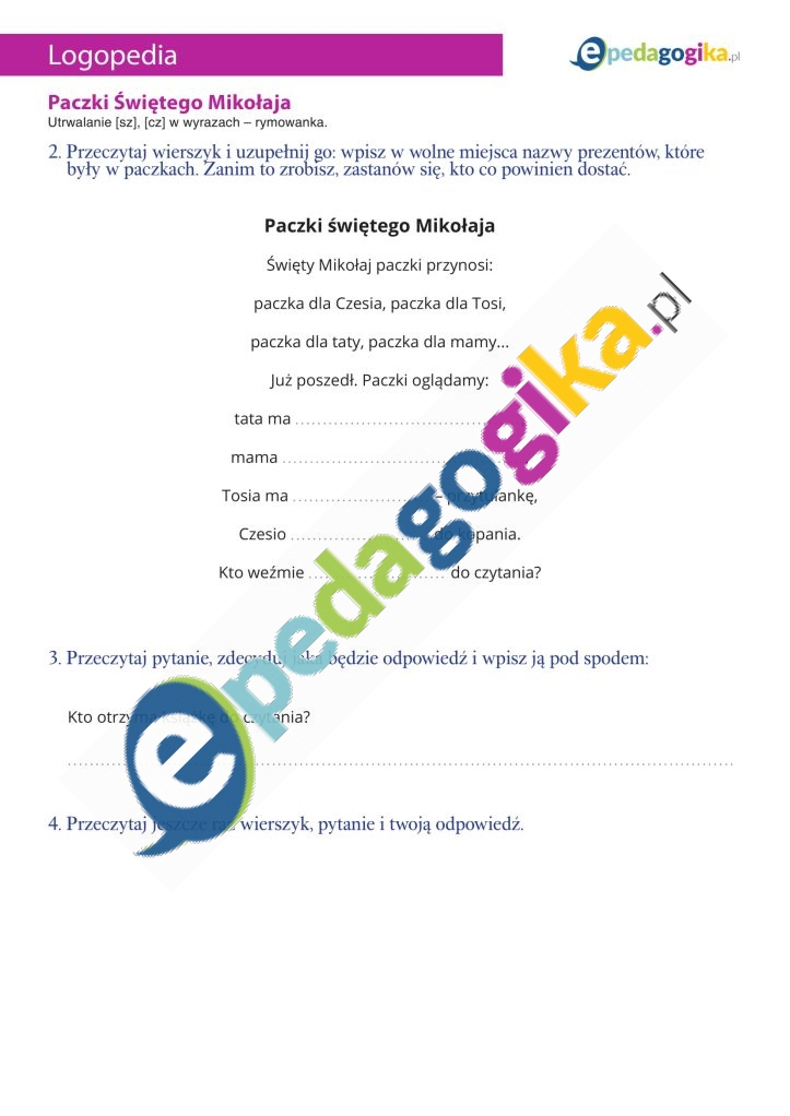 Paczki Świętego Mikołaja-3