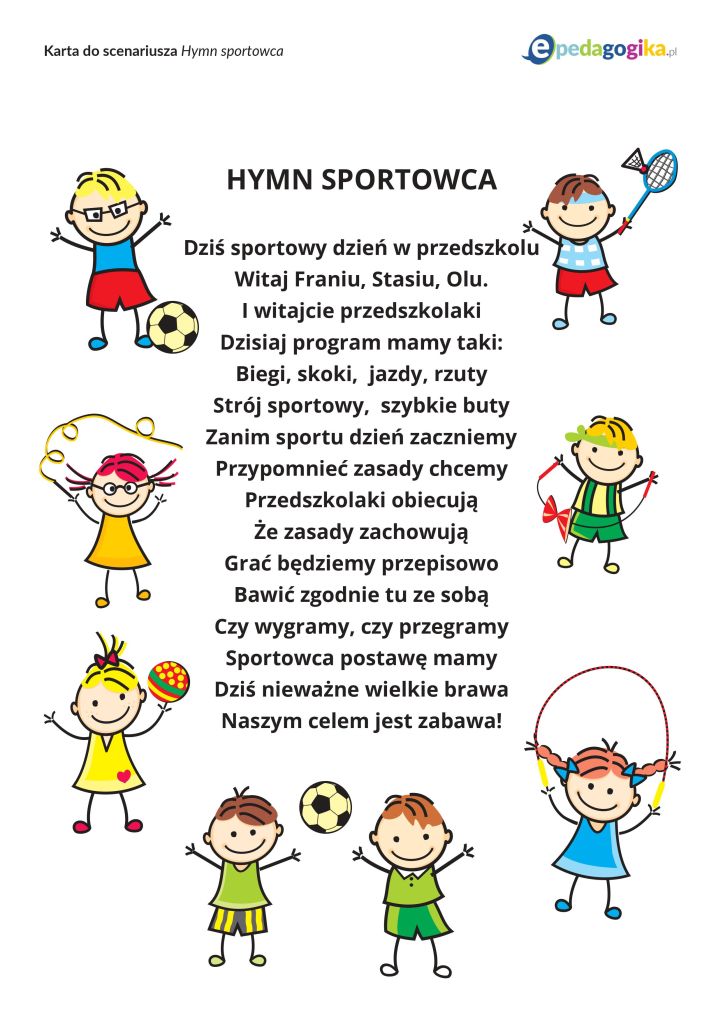 Dzień Sportu – ogólnoprzedszkolna impreza na świeżym powietrzu