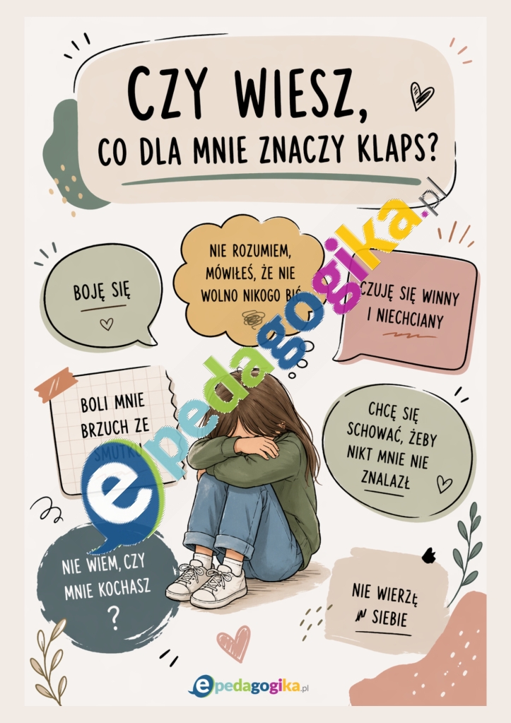 Plakaty: Przemoc wobec dzieci – materiały edukacyjne do szkoły i przedszkola