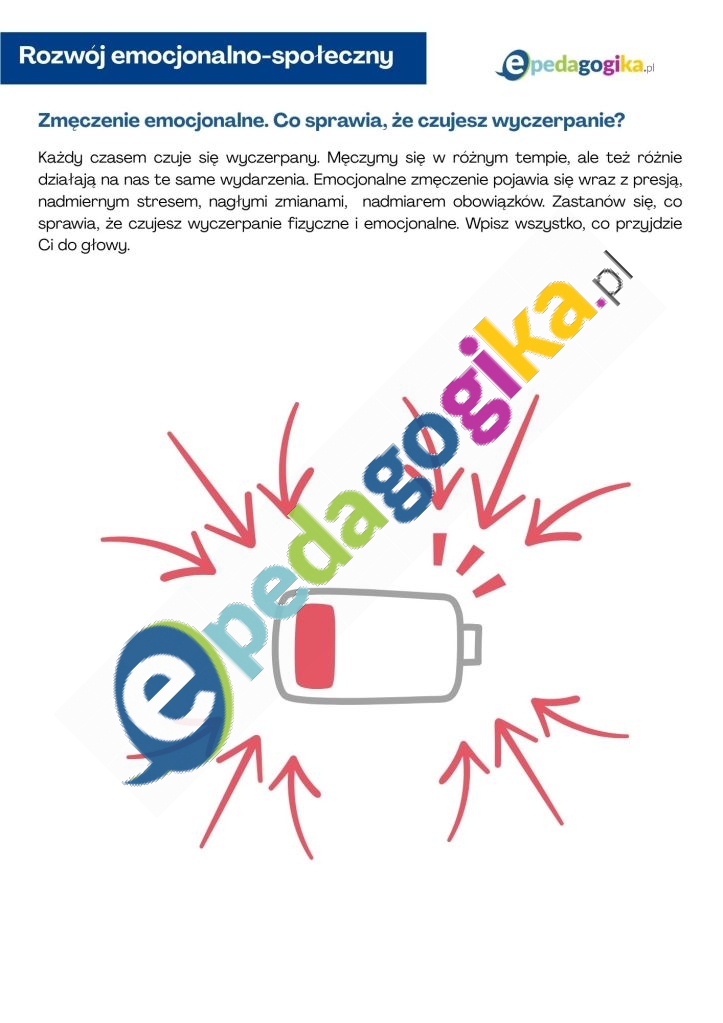 Co sprawia, że czujesz się wyczerpany