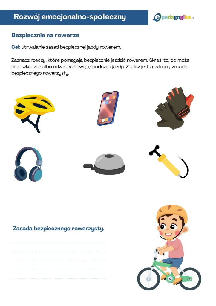 Bezpieczeństwo Ruchu Drogowego. Karty pracy dla ucznia
