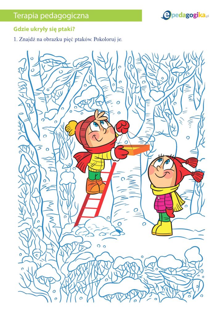 Gdzie ukryły się ptaki