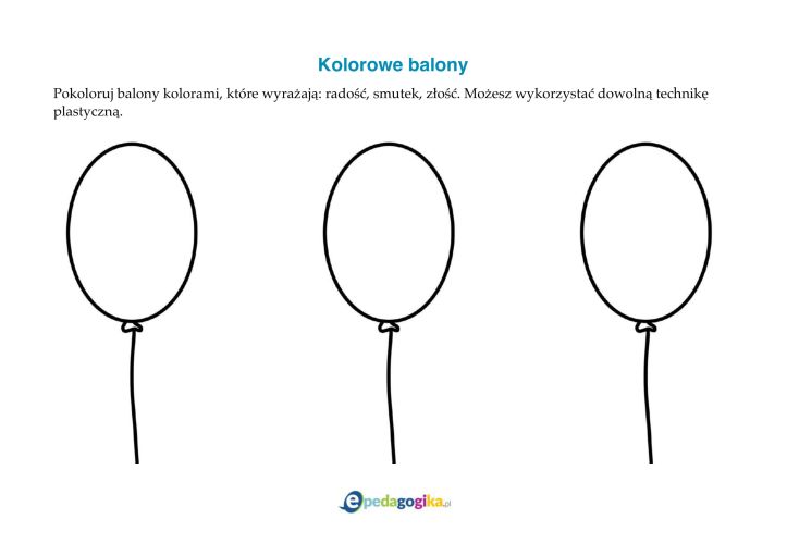 Kolorowe balony