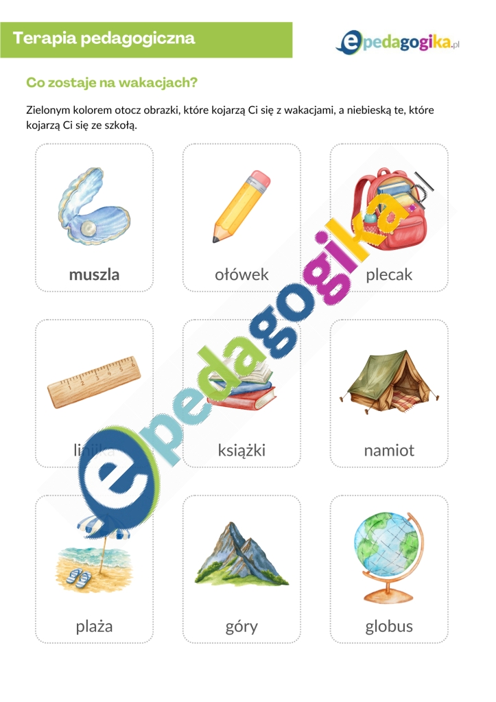Co zostaje na wakacjach