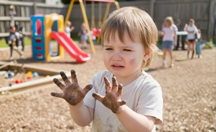   Dziecko, które nie lubi się brudzić – perspektywa integracji sensorycznej i nadwrażliwości dotykowej