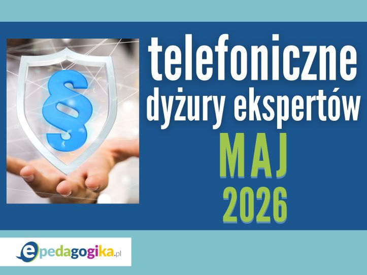 Telefoniczne dyżury ekspertów: MAJ 2026