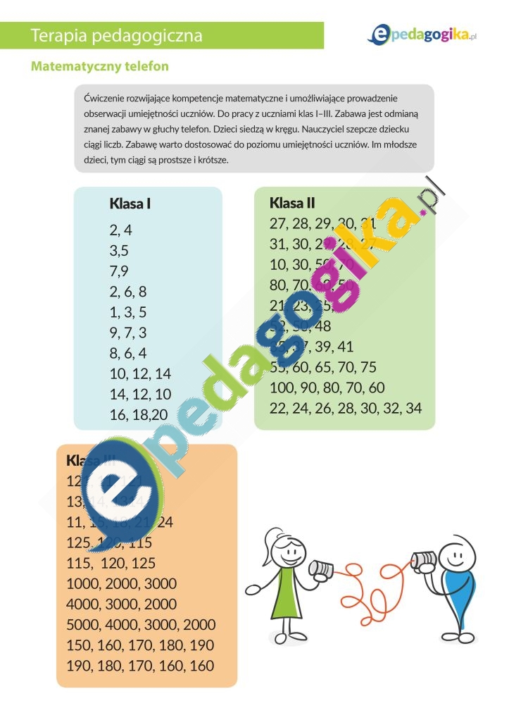 Matematyczny telefon