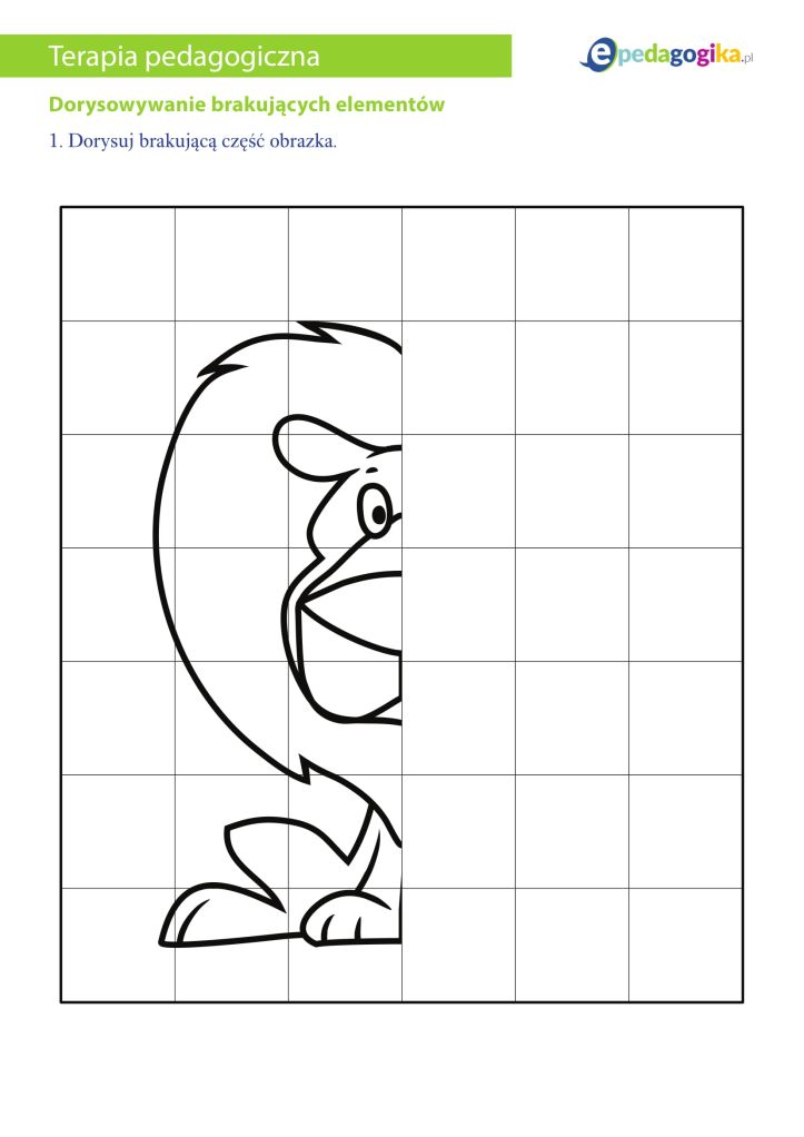 Dorysowywanie brakujących elementów