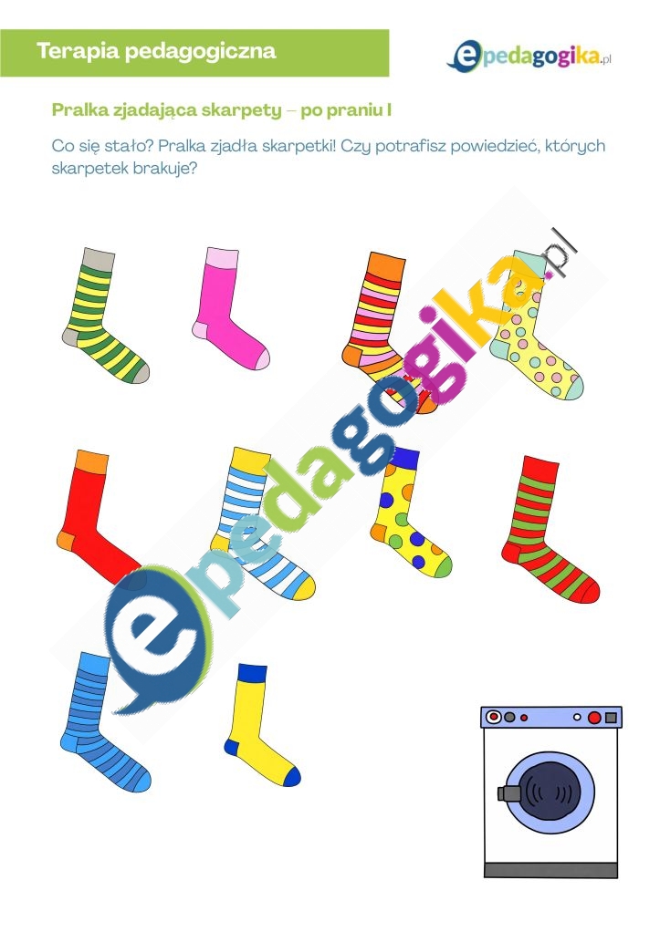 Pralka zjadająca skarpety – po praniu I