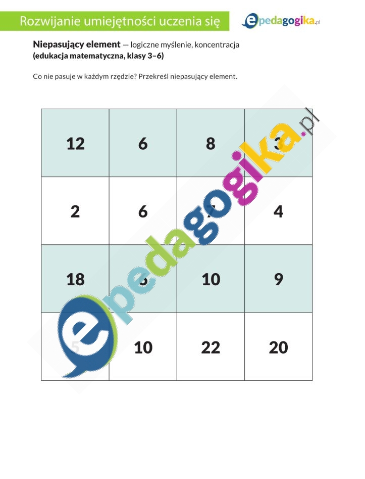 Niepasujacy element-1