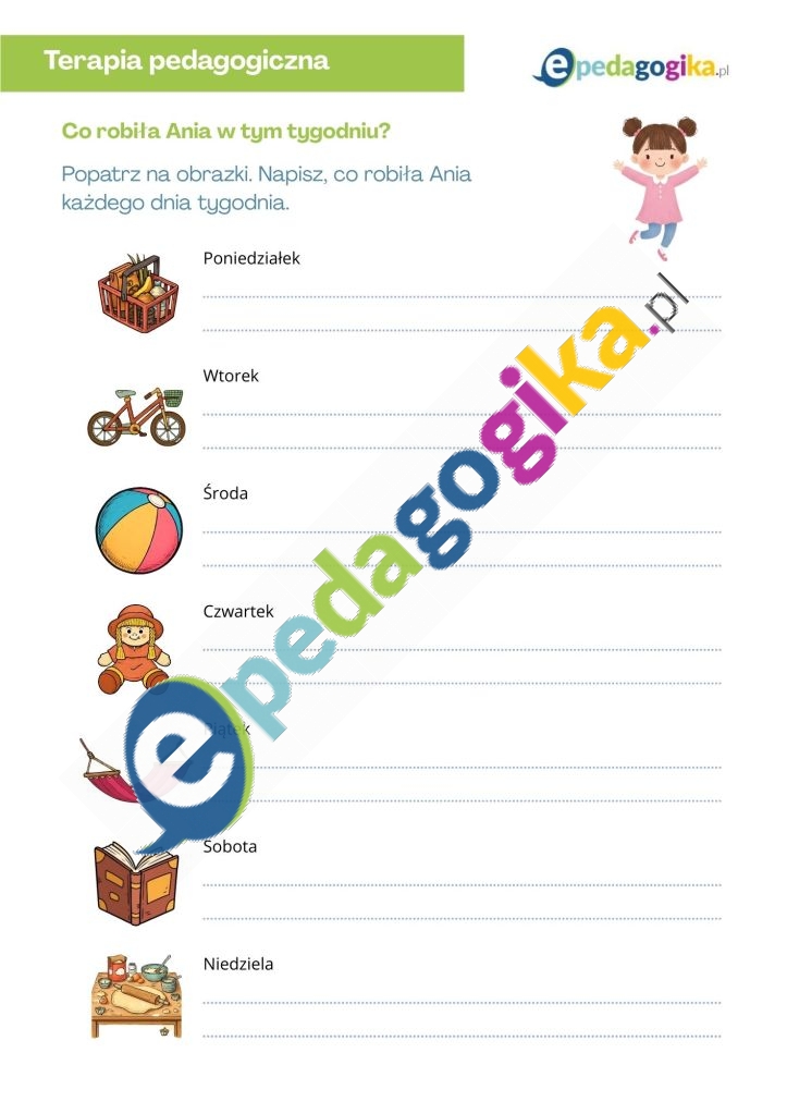 Co robiła Ania w tym tygodniu