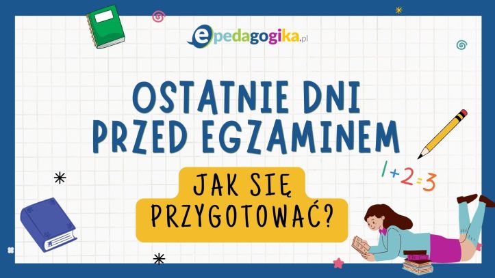 Plakaty do gazetki: Ostatnie dni przed egzaminem ósmoklasisty!