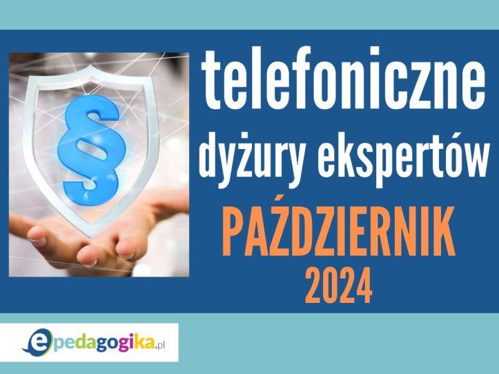 Telefoniczne dyżury ekspertów: październik 2024