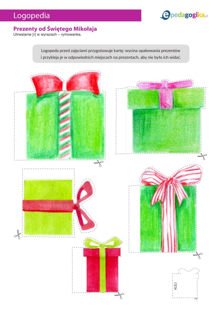 Prezenty od Świętego Mikołaja