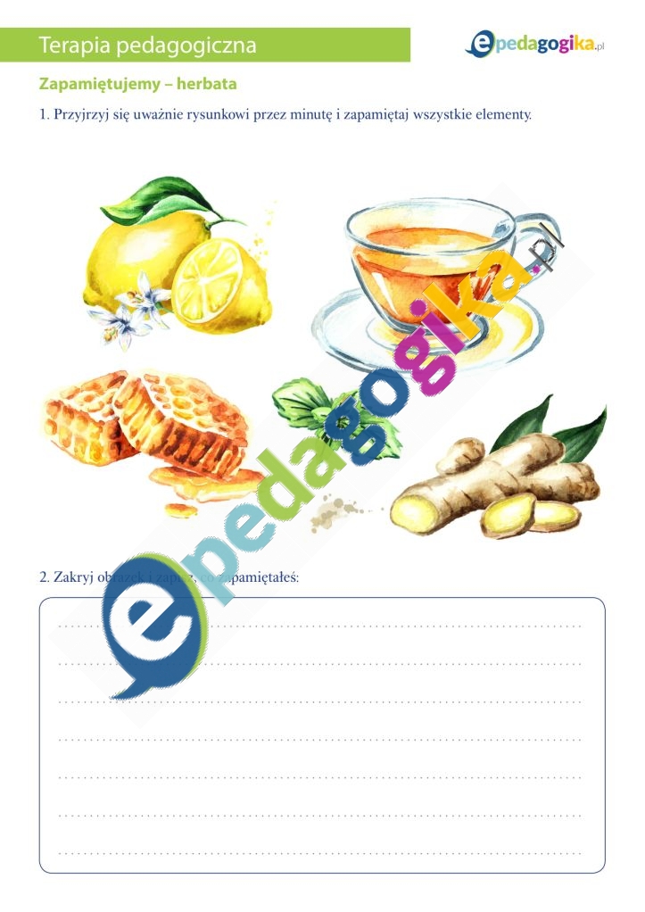 Zapamiętujemy – herbata-1