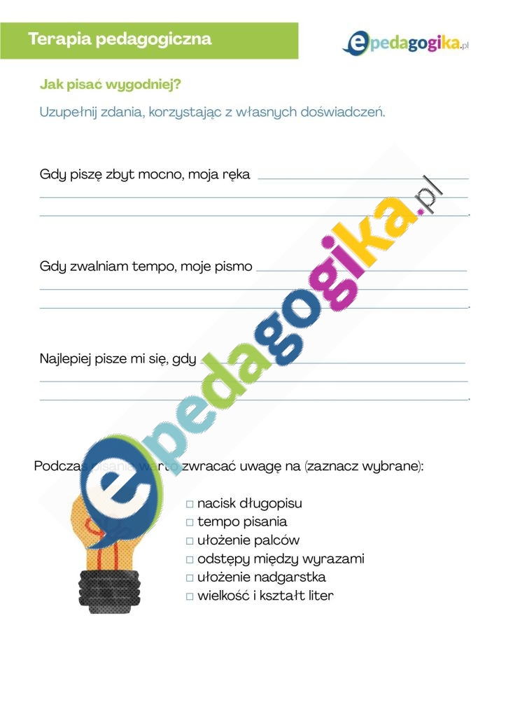 Jak pisać wygodniej. Dzień Pisma Ręcznego. Ćwiczenia wspierające komfort i czytelność pisma ręcznego