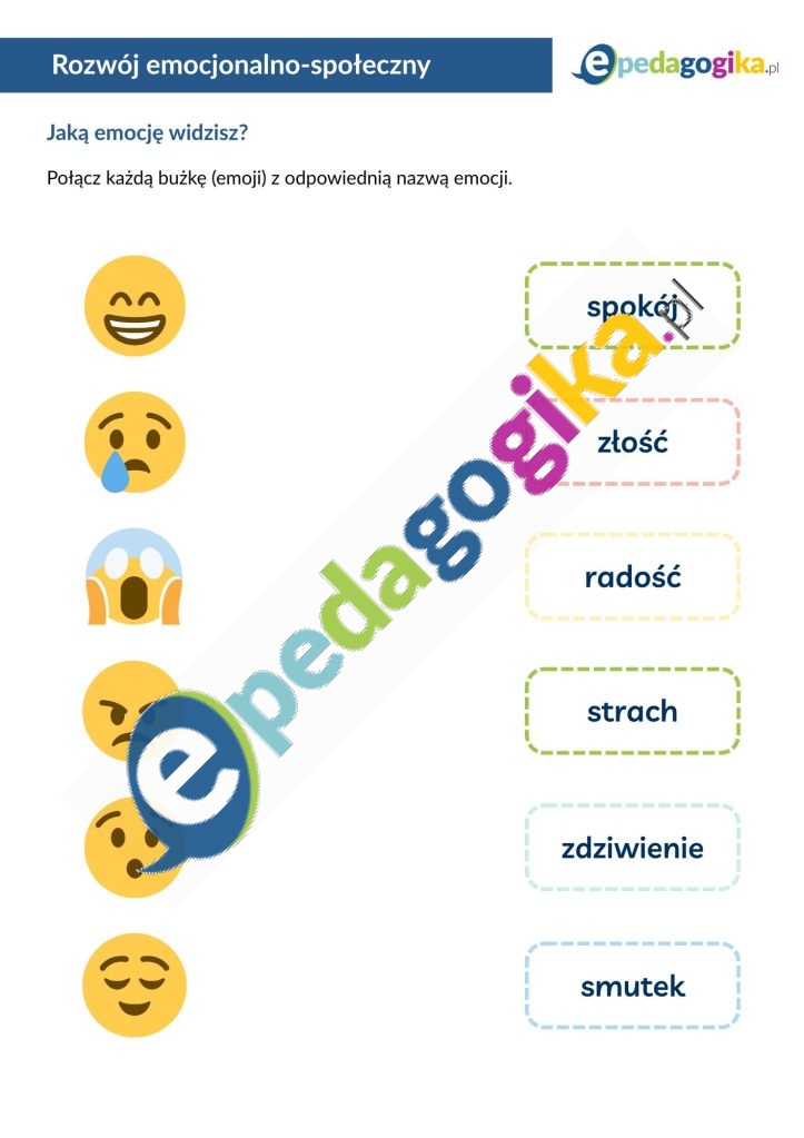 Jaką emocję widzisz