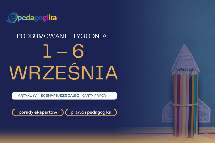Podsumowanie tygodnia 1 – 6 września 2025 r.