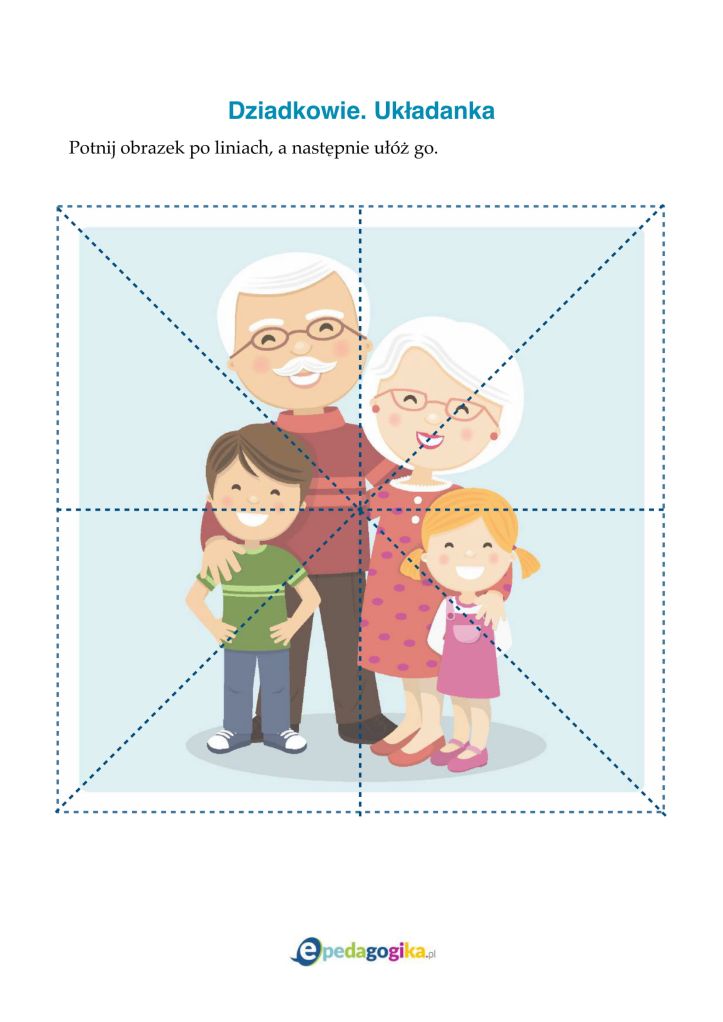 Dziadkowie. Układanka