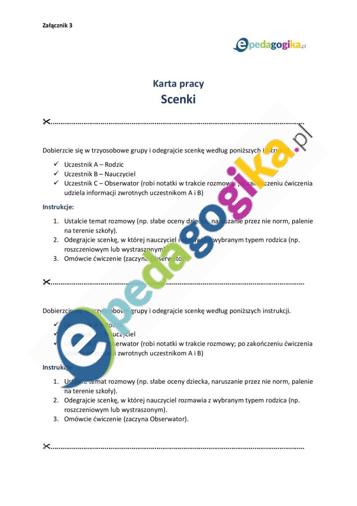 Załącznik 3_karta pracy_Scenki
