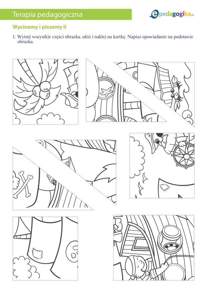 Wycinamy i piszemy II